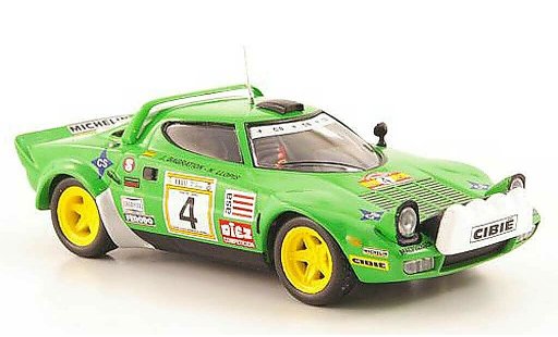 Lancia Stratos HF 1/43 Hachette No.4 Rally RACE 1979 diecast model cars