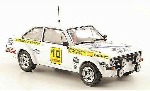 Ford Escort RS 1800 1/43 Hachette No.10 Rally Costa Brava 1977 diecast model cars