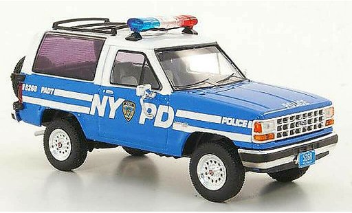 Ford Bronco Police 1/43 Premium X II NYPD 1990 diecast model cars