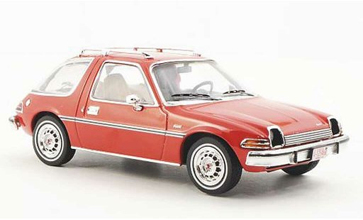 AMC Pacer berline 1/43 Premium X red 1975 diecast model cars