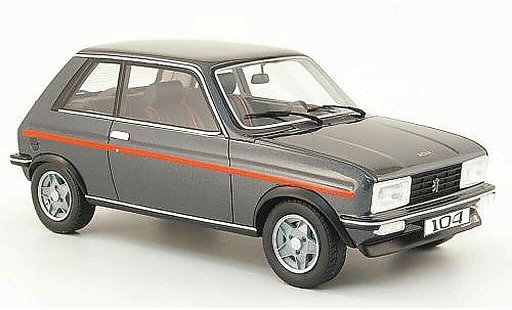 Peugeot 104 ZS 1/18 Ottomobile zs2 grey diecast model cars
