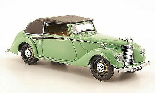 Armstrong Siddeley Hurricane drophead coupe 1/43 Oxford green closed diecast model cars