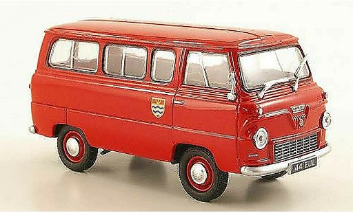 Ford 400E Bus 1/43 Oxford Thames London Fire Brigade RHD diecast model cars
