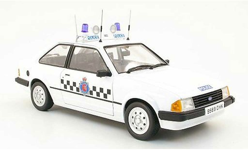 Ford Escort MK3 1/18 Model Icons mkiii 1.1l section car essex police 1987 diecast model cars