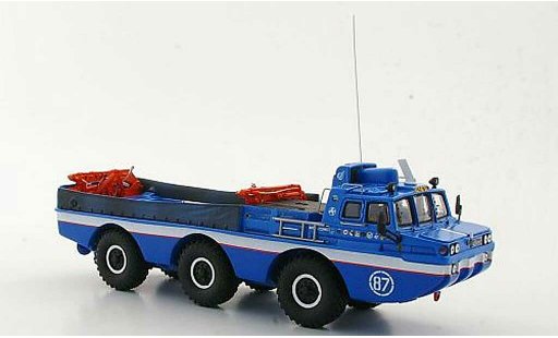 Zil 4906 Base 1/43 DIP Models Blue Bird Gelandefahrzeug avec Kran diecast model cars