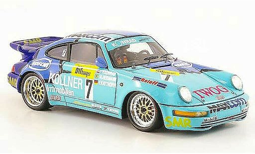 Porsche 911 RS 1/43 Spark 964 Carrera No.7 Maxcom 24h Nurburgring 1 diecast model cars