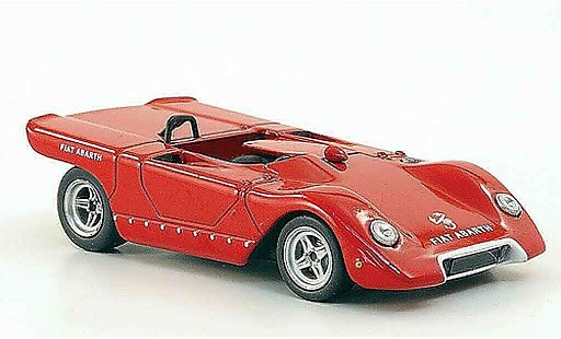 Abarth 1000 Biposto 1/43 Hachette Corsa red 1970 diecast model cars