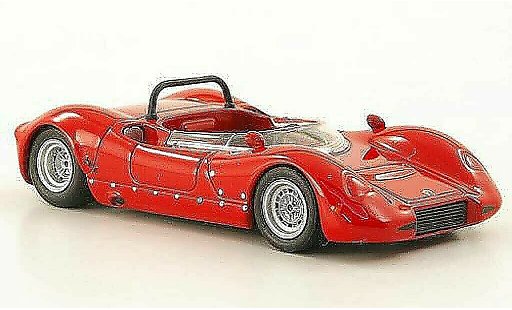 Abarth 2000 Sport Spider 1/43 Hachette MC (SE04/L) red 1967 diecast model cars