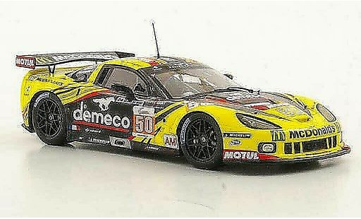 Chevrolet Corvette ZR1 1/43 Spark C6 No.50 Larbre Competition P.Bornhauser / J.Canal / G.Gardel 24h Le Mans 2011 diecast model cars