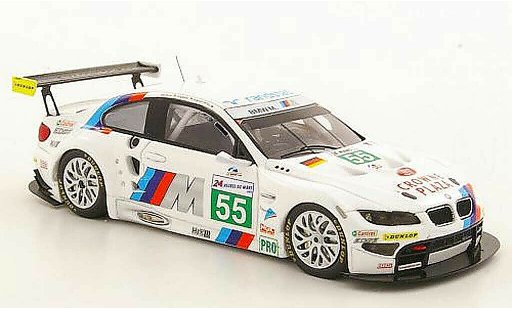 Bmw M3 coupe 1/43 Spark E92 GT No.55 Motorsport 24h le Mans 2011 diecast model cars