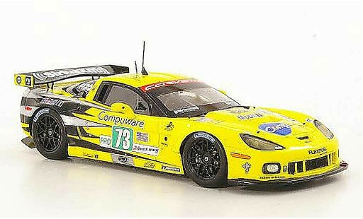 Chevrolet Corvette ZR1 1/43 Spark C6 No.73 Racing O.Beretta / T.Milner / A.Garcia 24h Le Mans 2011 diecast model cars