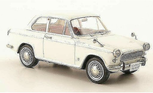 Daihatsu Compagno Berline 1/43 Ebbro Berlina 800 white diecast model cars