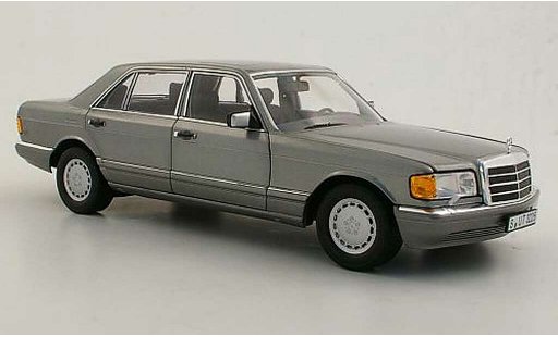 Mercedes 560 Base 1/18 Norev (W126) grey 1985 diecast model cars