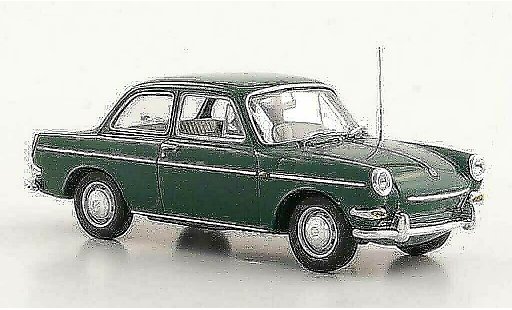 Volkswagen 1600 Base 1/43 Minichamps green 1966 diecast model cars