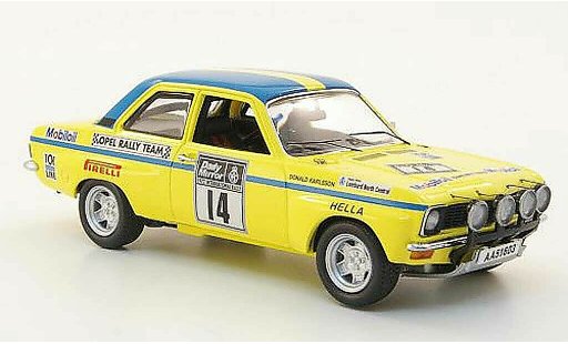 Opel Ascona A Rally 1/43 Schuco No.14Rally Great Britain 1972 diecast model cars
