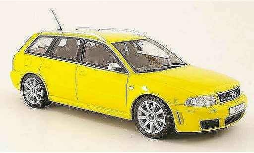 Audi RS4 avant 1/18 Ottomobile yellow diecast model cars