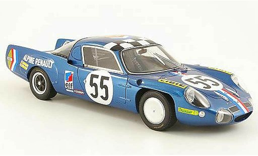 Alpine A210 le mans 1/18 Ottomobile no.55 andruet/nicolas 24h 1968 diecast model cars