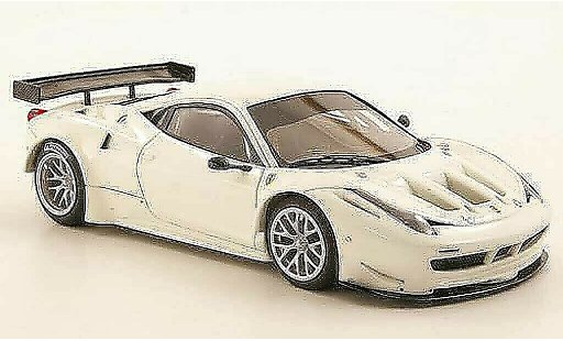 Ferrari 458 Italia GT2 1/43 Look Smart white Plain Body Version diecast model cars