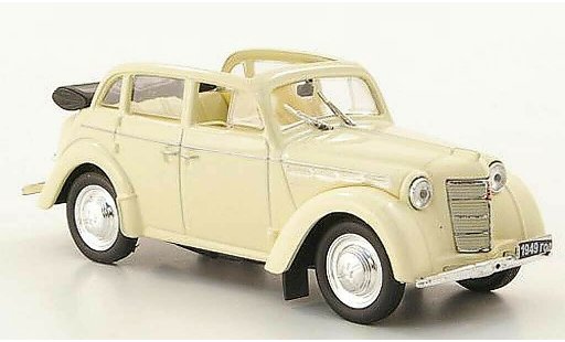 Moskwitsch 400-420 Base 1/43 Nash Avtoprom A Convertiblelimousine beige diecast model cars