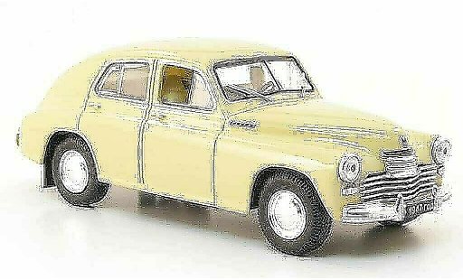 Gaz 20 Pobeda 1/43 Nash Avtoprom beige diecast model cars