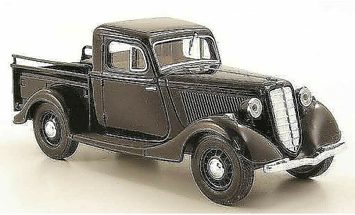 Gaz M415 Pick Up 1/43 Nash Avtoprom black diecast model cars