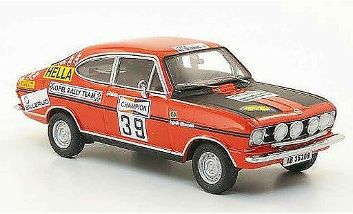 Opel Kadett B B 1/43 Schuco Rally No.39 Blomquist/Blomquist Rally Sweden 1971 diecast model cars