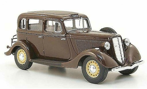 Gaz M1 Taxi 1/43 Nash Avtoprom brown diecast model cars