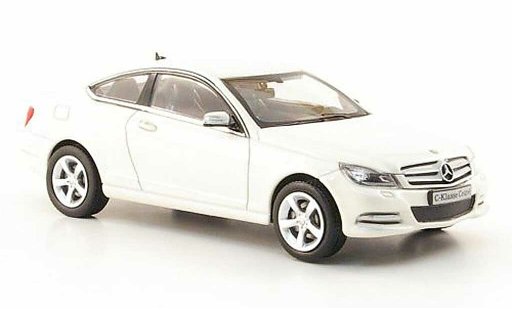 Mercedes Classe C Coupe 1/43 Norev (C204) white 2011 diecast model cars