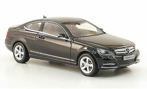 Mercedes Classe C Coupe 1/43 Norev (C204) black 2011 diecast model cars