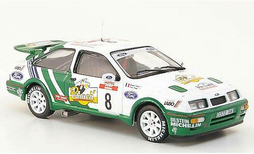 Ford Sierra Cosworth RS 1/43 Hachette No.8 Panach Tour de Corse 1988 diecast model cars