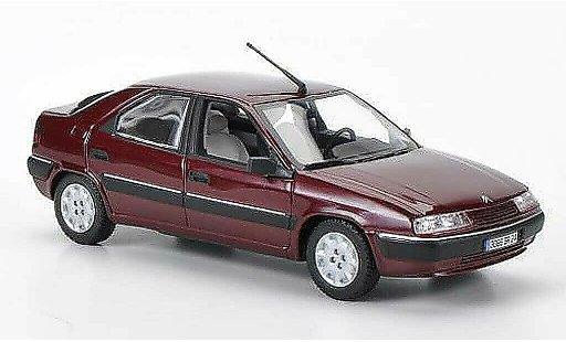 Citroen Xantia Berline 1/43 Norev red 1993 diecast model cars