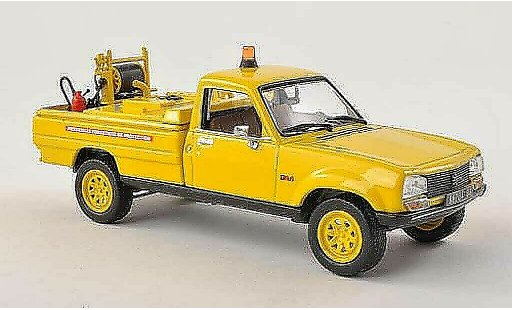 Peugeot 504 Pick up 1/43 Norev CCF Forestiers Fire brigade 1979 diecast model cars