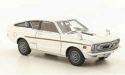 Nissan Sunny Coupe GX 1/43 Hi Story white RHD 1973 diecast model cars