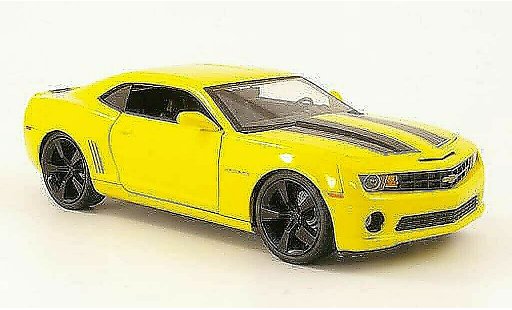 Chevrolet Camaro SS 1/18 Jada Toys yellow/black 2010 diecast model cars
