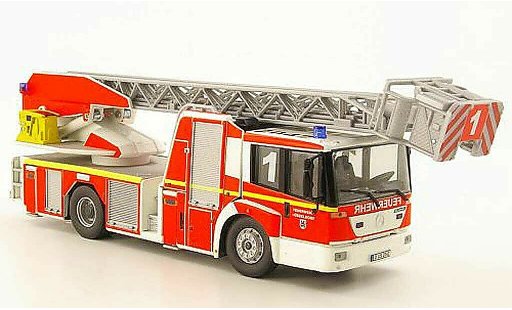 Mercedes Econic Feuerwehr 1/43 Wiking DL 32 Metz pompier Dusseldorf diecast model cars