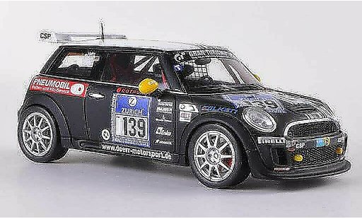Mini Cooper VLN 1/43 Minichamps No.139 Dorr Motorsport Hahn / Holoch / Konrad / Penno 24h ADAC Nurburgring 2011 diecast model cars