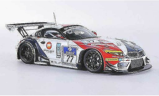 Bmw Z4 GT3 1/43 Minichamps E89 No.77 Need for Speed Team Schubert 24h ADAC Nurburgring 2011 A.Buchardt / J.Mayes / P.Posavac / S.Sorlie diecast model cars