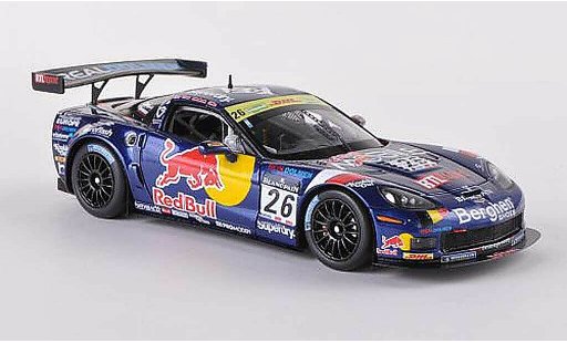 Chevrolet Corvette Z06 1/43 Minichamps C6 .R GT3 No.26 Callaway Competion Red Bull 24h Spa 2011 Bouvy/Coens/Blanchemain/Kelders diecast model cars