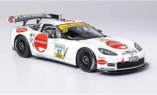 Chevrolet Corvette Z06 1/43 Minichamps C6 Z06R GT3 (C6) No.27 Callaway Competition H.-H.Frentzen / S.Hannawald ADAC GT Masters 2011 diecast model cars