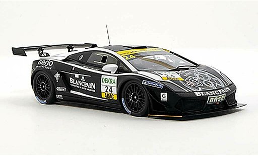 Lamborghini Gallardo LP600-4 1/43 Minichamps No.24 Reiter Engineering M.A.Hayek / P.Kox ADAC GT Masters-Saison 2011 diecast model cars