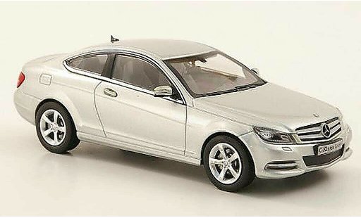 Mercedes Classe C Coupe 1/43 Norev (C204) grey 2011 diecast model cars