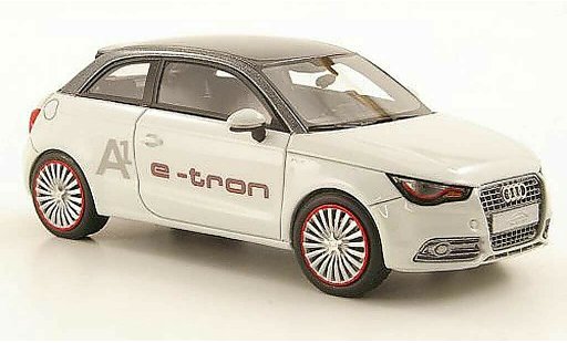 Audi A1 e-tron 1/43 Look Smart white/grey 2011 diecast model cars