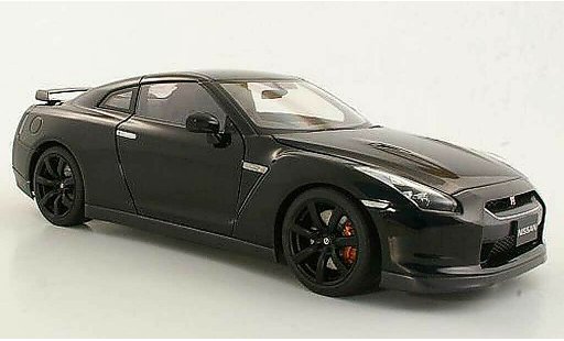 Nissan Skyline R35 1/18 Autoart GT-R black diecast model cars