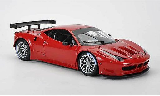 Ferrari 458 Italia GT2 1/18 Hot Wheels Elite red Presentationsfahrzeug diecast model cars