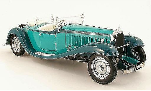Bugatti Roadster Esders roadster 1/18 Bauer green 1932 diecast model cars