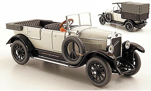 Skoda 110 L 1/43 Abrex Laurin & Klement Combi Limousine/Lieferwagen grey 1927 diecast model cars