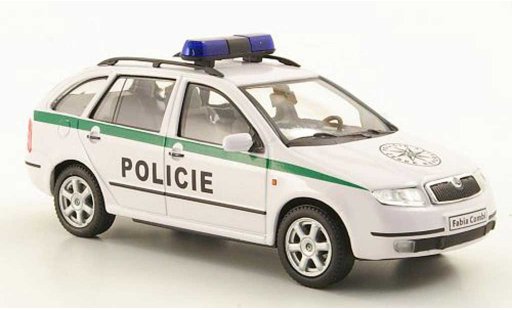 Skoda Fabia Police 1/43 Abrex Policie Tschechien diecast model cars