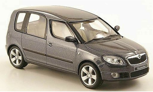 Skoda Roomster Base 1/43 Abrex grey 2006 diecast model cars