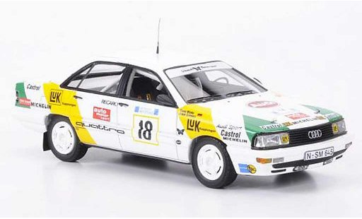 Audi 200 quattro course 1/43 Neo No.18 Luk black/Wicha Rally Akropolis 1989 diecast model cars