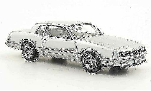 Chevrolet Monte Carlo special edition 1/43 American Excellence SS grey limited Auflage 500 1986 diecast model cars